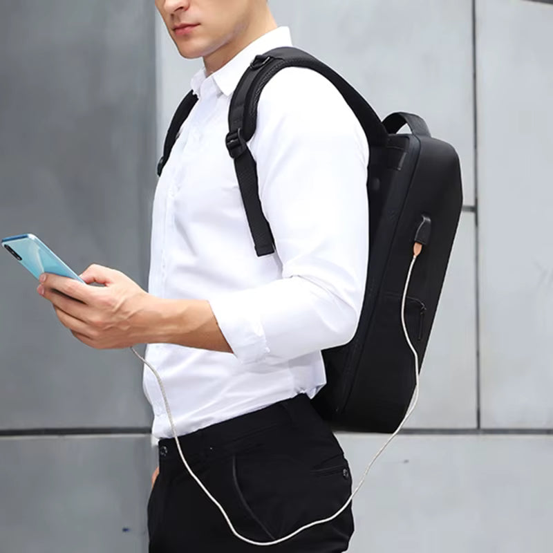 Mochila Urbana de Oxford con Compartimento para Portátil – Estilo Funcional Diario