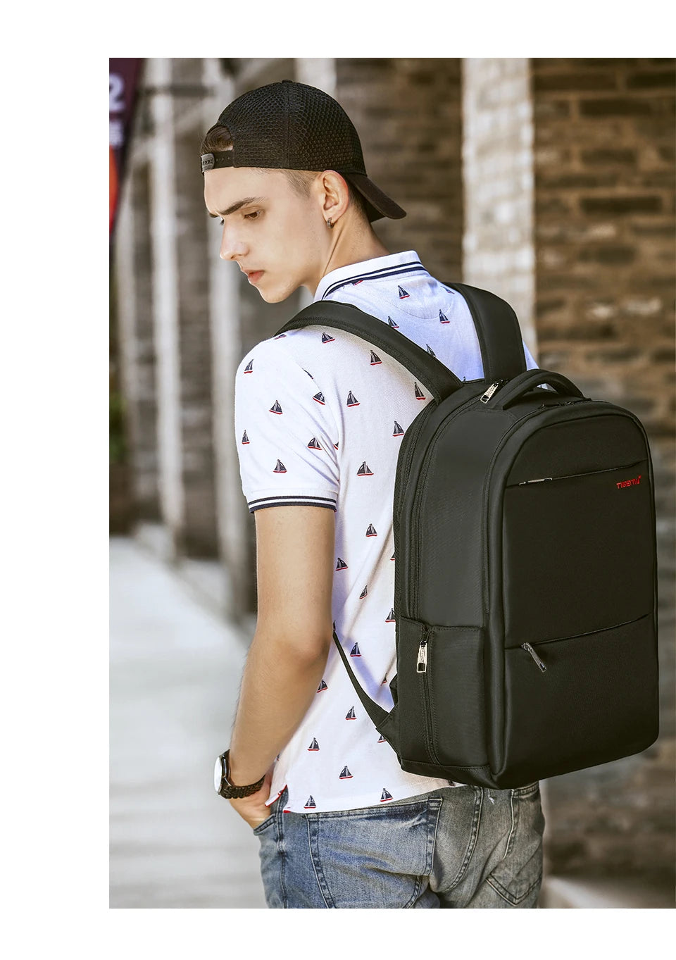 Mochila Antirrobo Impermeable para Portátil 15,6" – Seguridad, Capacidad y Estilo Diario