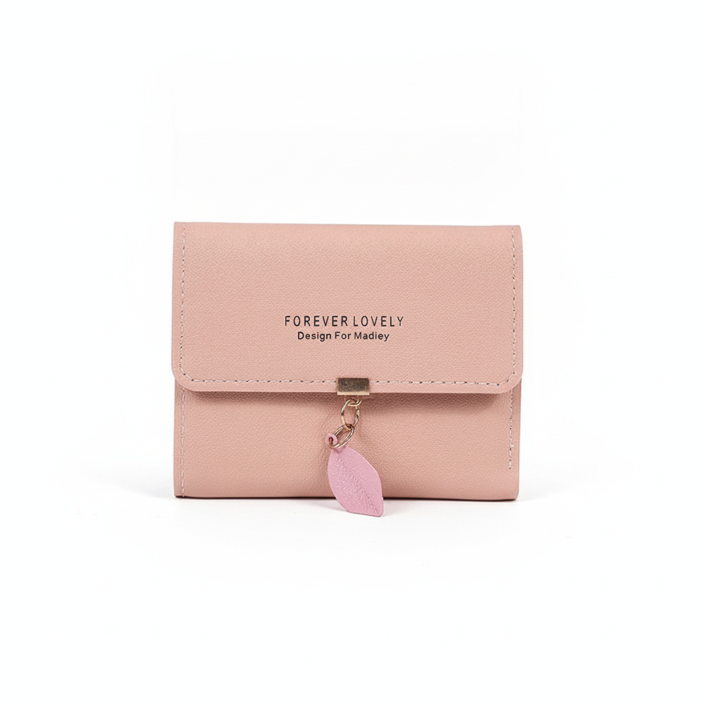 Cartera Pequeña Tríptica con Colgante para Mujer