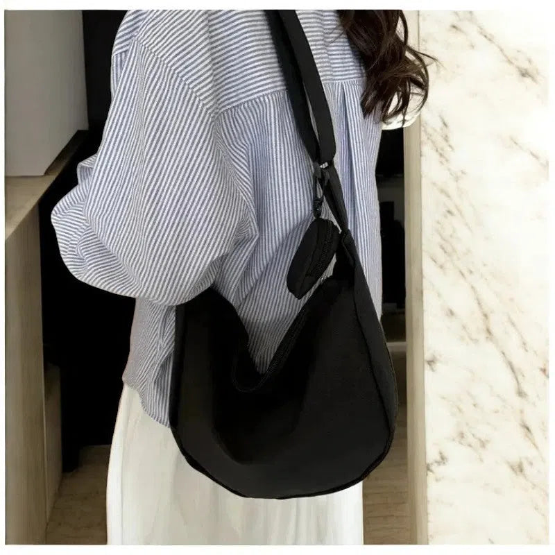 Bolso Bandolera Cruzado de Lona Básicos