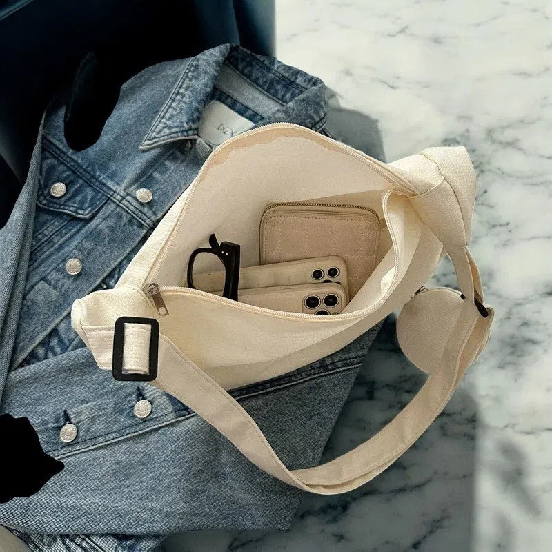 Bolso Bandolera Cruzado de Lona Colores