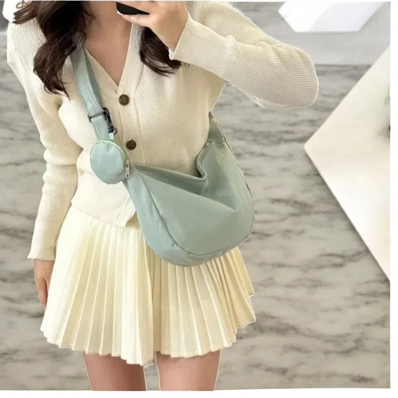 Bolso Bandolera Cruzado de Lona Colores