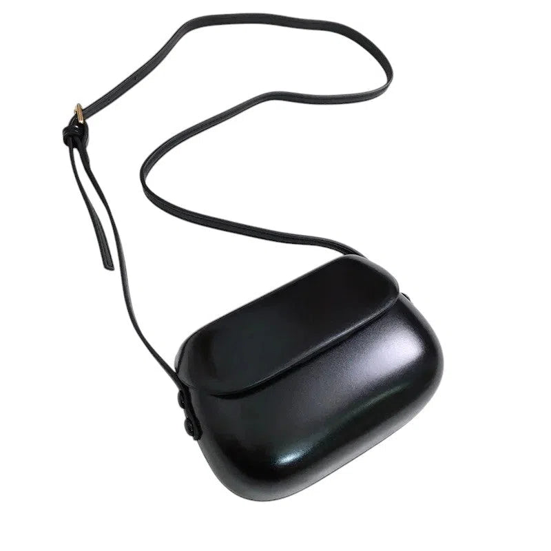 Bolso Bandolera TPU de Broche Negro