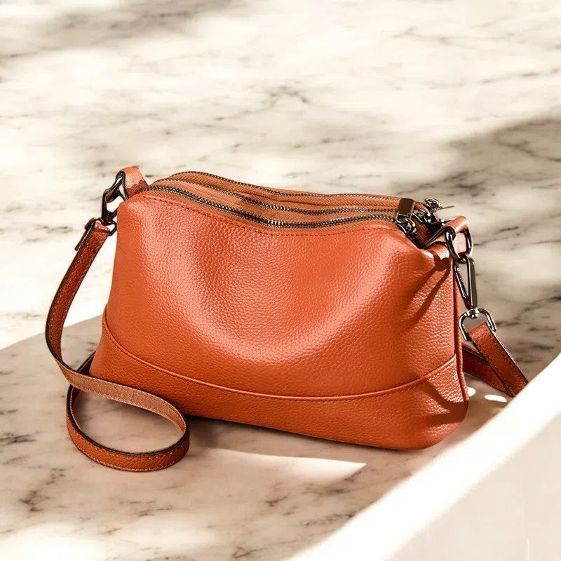 Bolso Bandolera de Cuero Minimalista