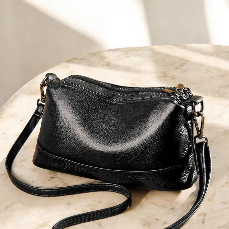 Bolso Bandolera de Cuero Minimalista