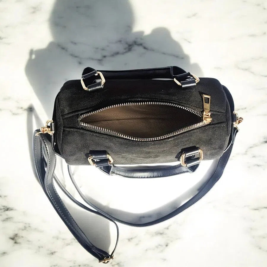 Bolso Bandolera de Gamuza Minimalista