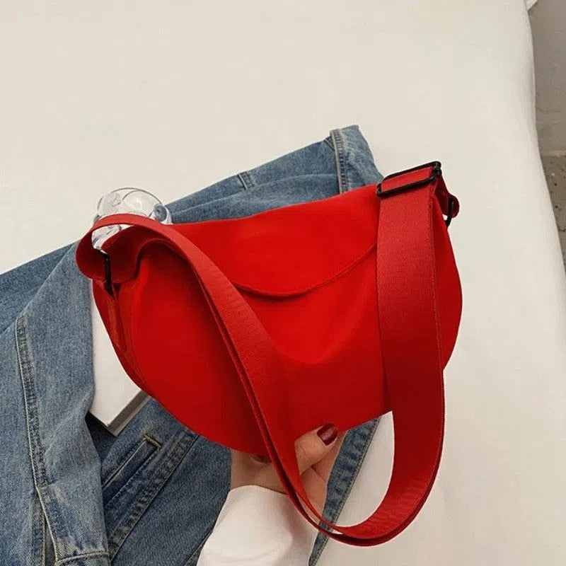 Bolso Bandolera de Nylon Estilo Casual
