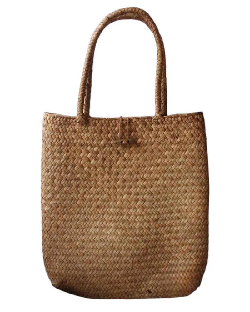 Bolso Bohemio de Paja Elegante para Mujer