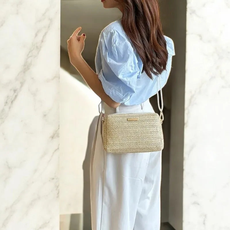 Bolso Bohemio de Rafia