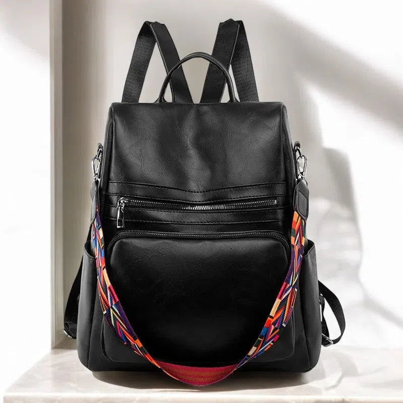 Bolso Mochila Bandolera de PU