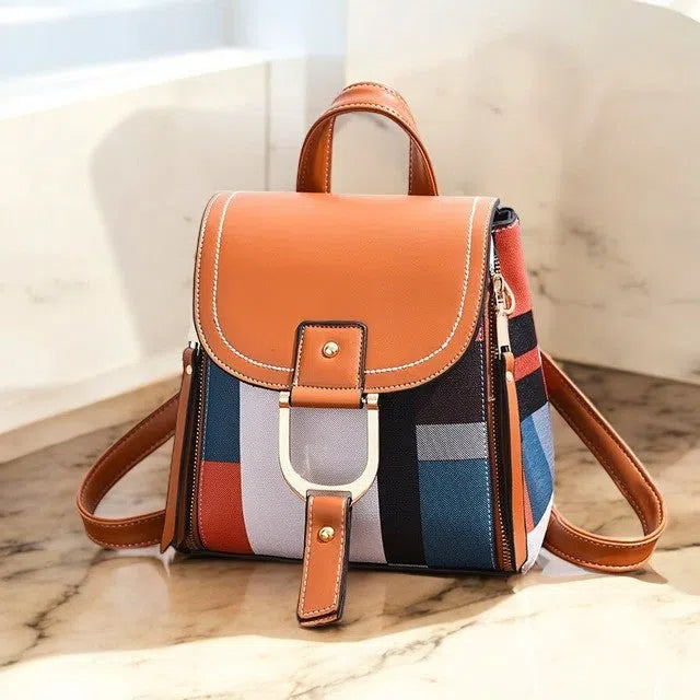 Bolso Mochila y Bandolera Mini de PU