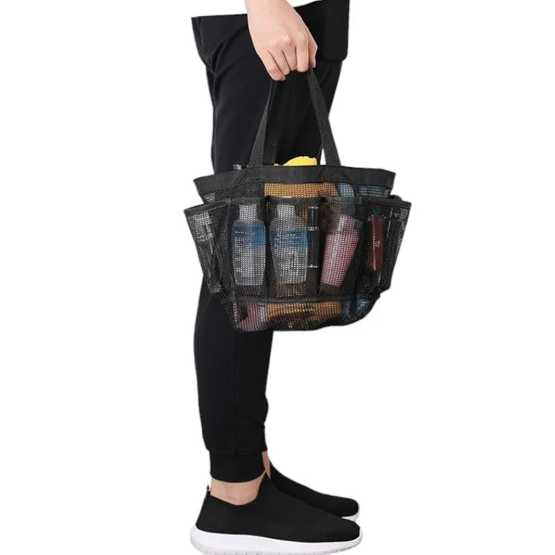 Bolso Playa Extra Grande Impermeable y Plegable con 8 Bolsillos – Versatilidad y Estilo para tus Vacaciones