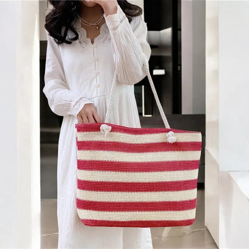 Bolso Playa con Rayas