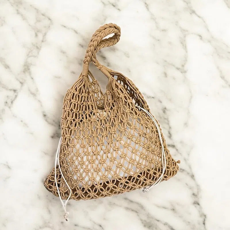 Bolso Rafia Tejido Suave