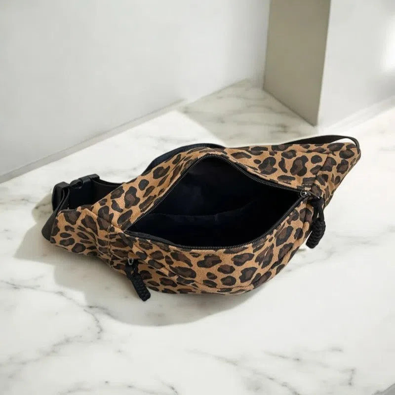 Bolso Riñonera Leopardo