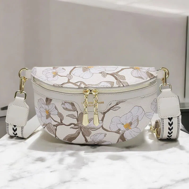 Bolso Riñonera de Flores