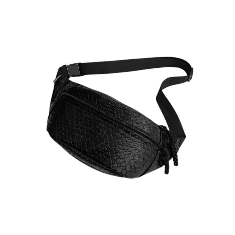 Bolso Riñonera de PU Negro
