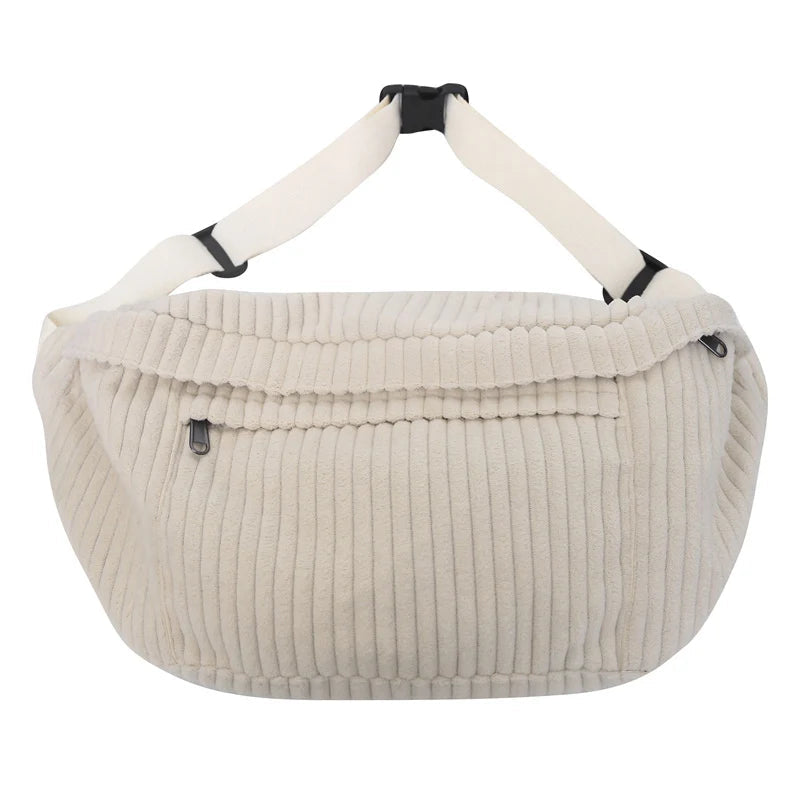 Bolso Riñonera de Pana Unisex
