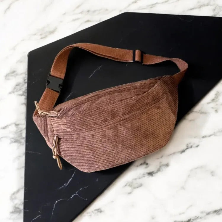 Bolso Riñonera de Pana de Colores