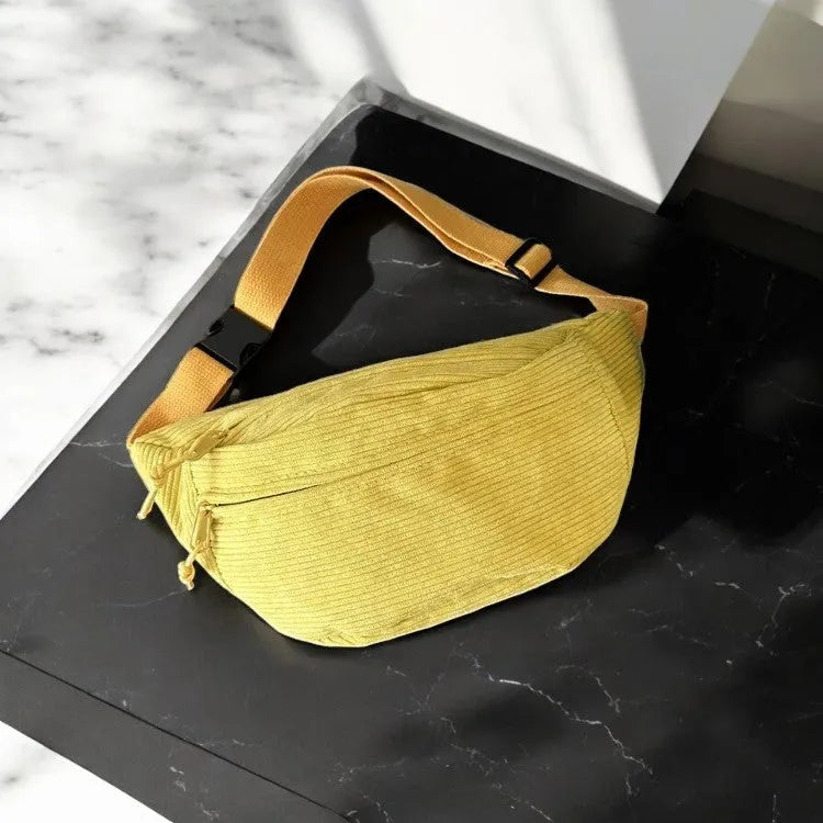 Bolso Riñonera de Pana de Colores