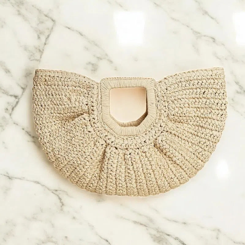 Bolso Shopper Bohemio de Ratán