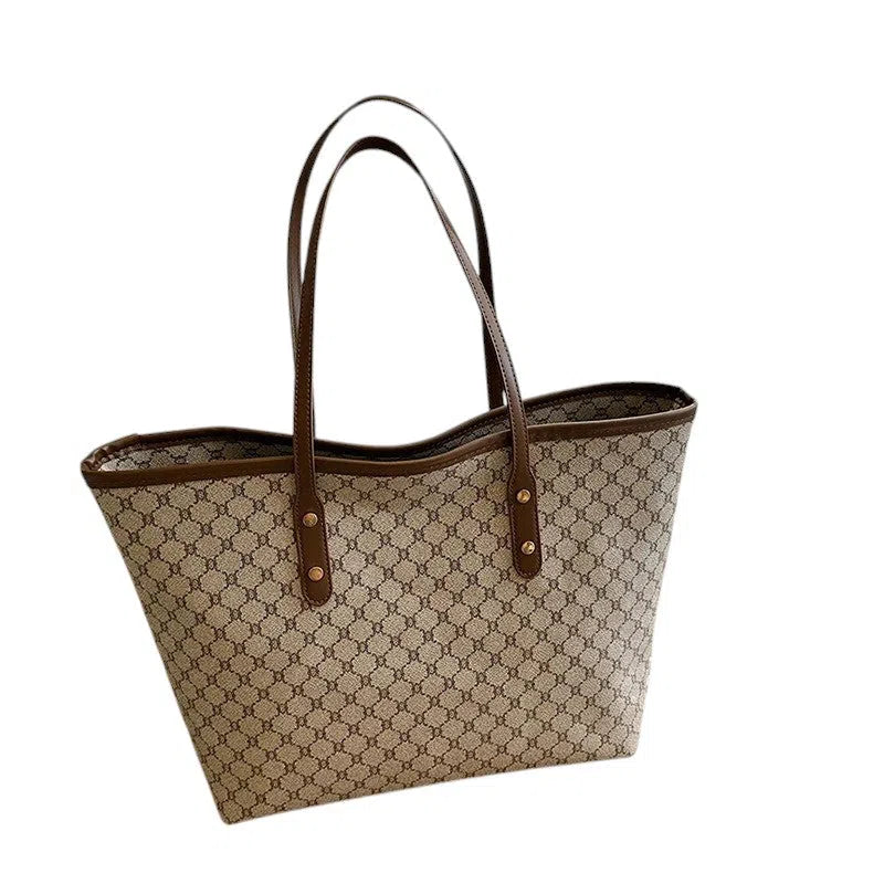 Bolso Shopper Estampado de Cruz