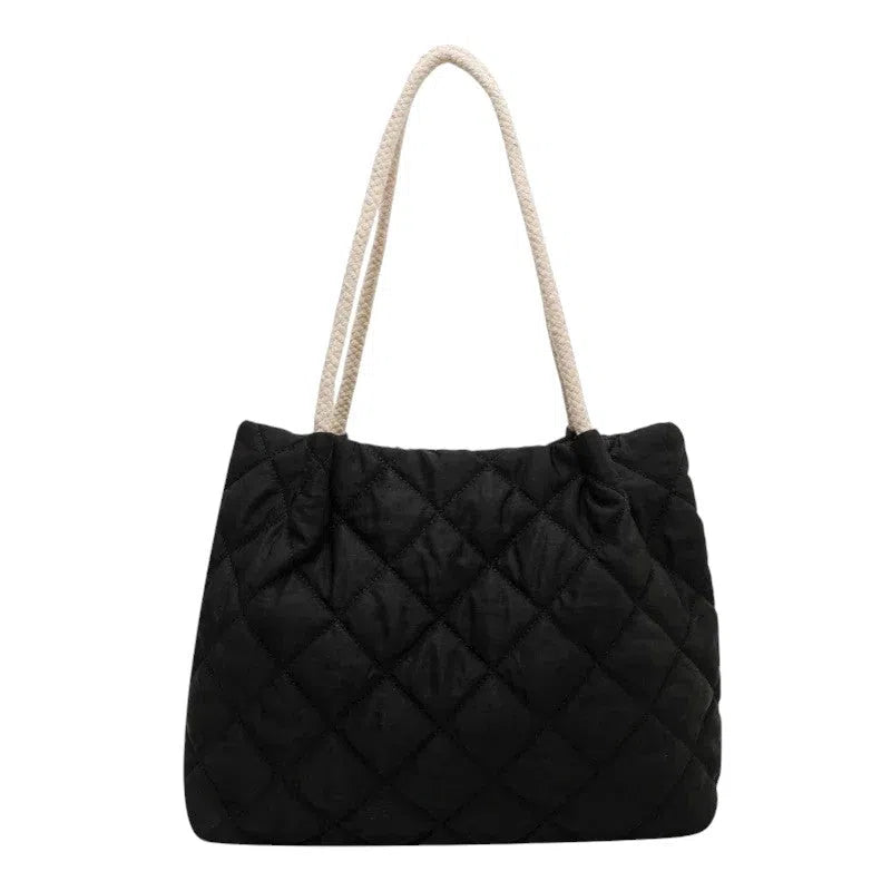 Bolso Shopper Nylon Negro