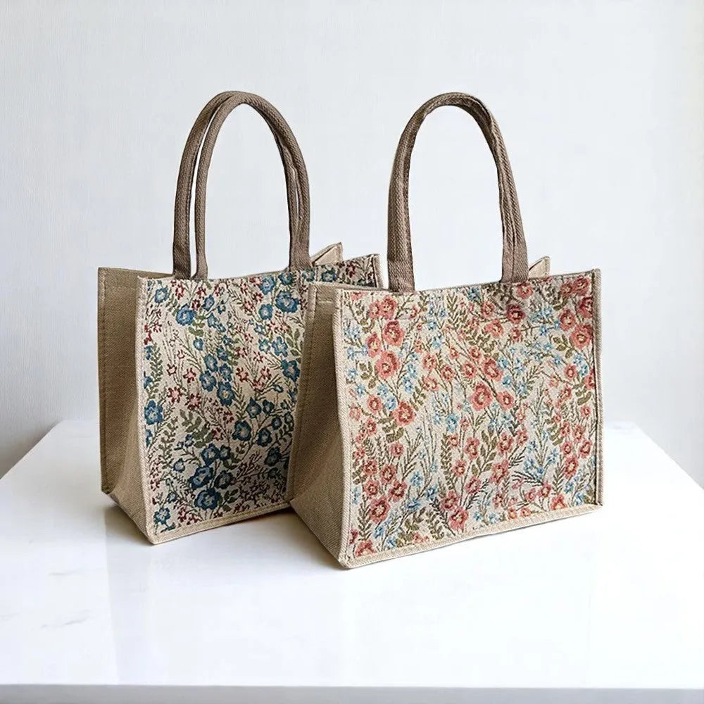 Bolso Shopper de Lino y Algodón – Elegancia, Gran Capacidad y Estilo Sostenible