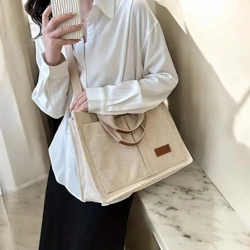 Bolso Shopper de Pana