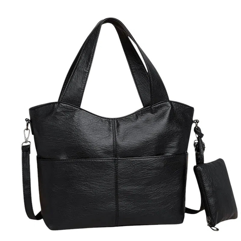 Bolso Shopper de Piel Sintética Básicos