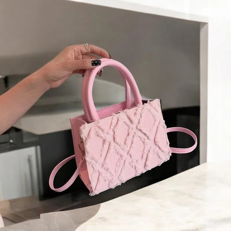 Bolso Tote Bag Mini Detalles Desgastado