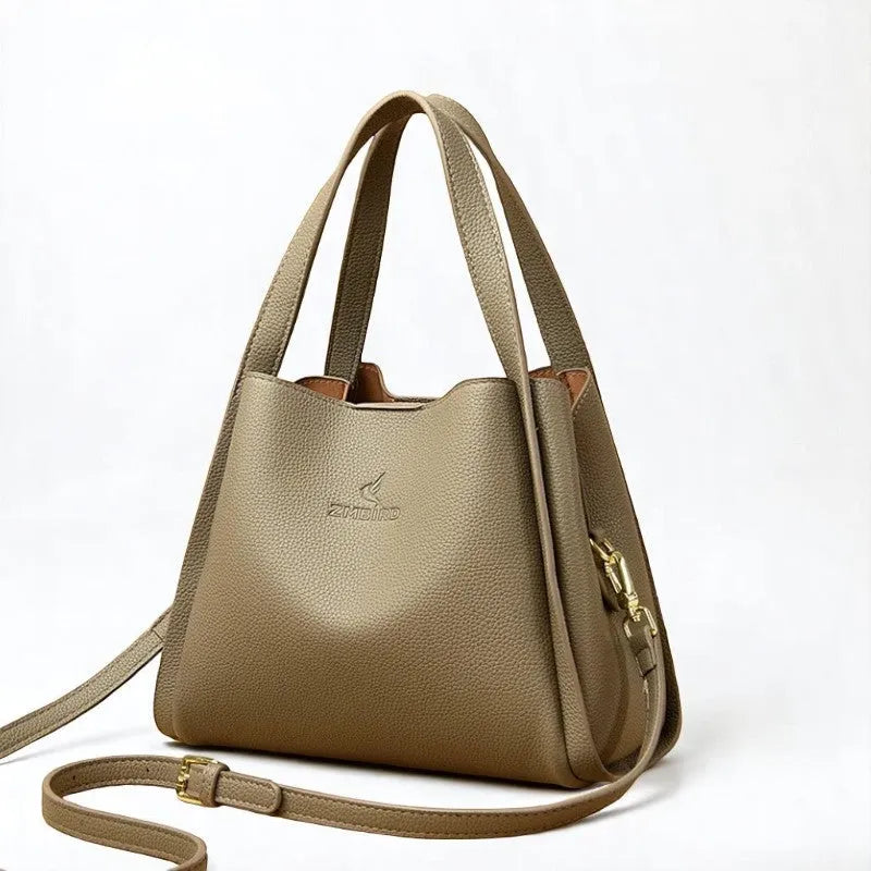 Bolso Tote Casual de PU para Mujer | Estilo Sofisticado y Versatilidad