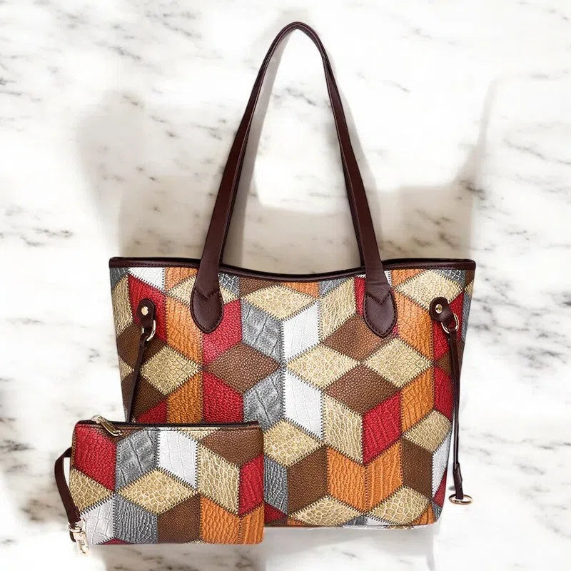 Bolso Tote Estilo Shopper Vintage de Alta Gama
