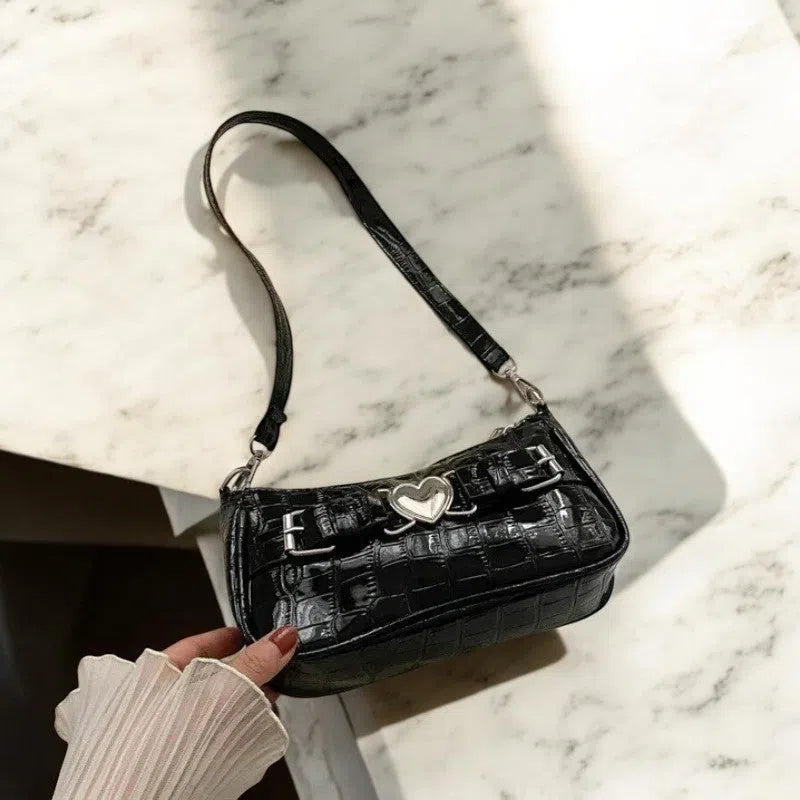 Bolso Tote de Mano con Corazón