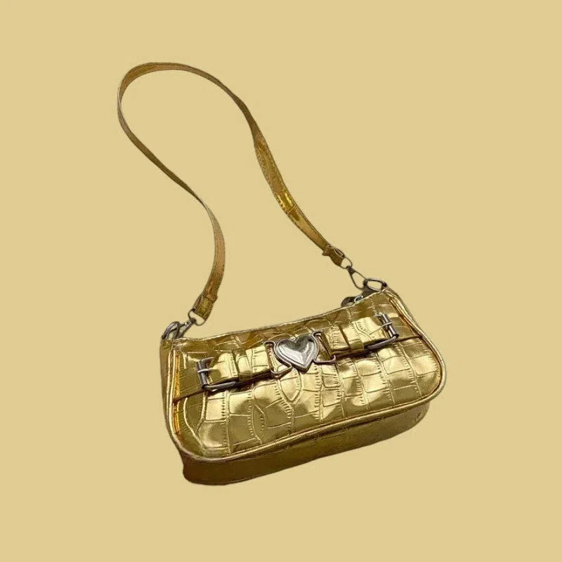 Bolso Tote de Mano con Corazón