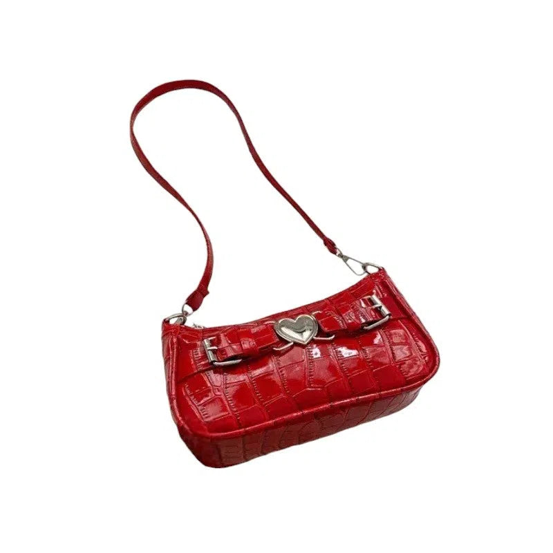 Bolso Tote de Mano con Corazón