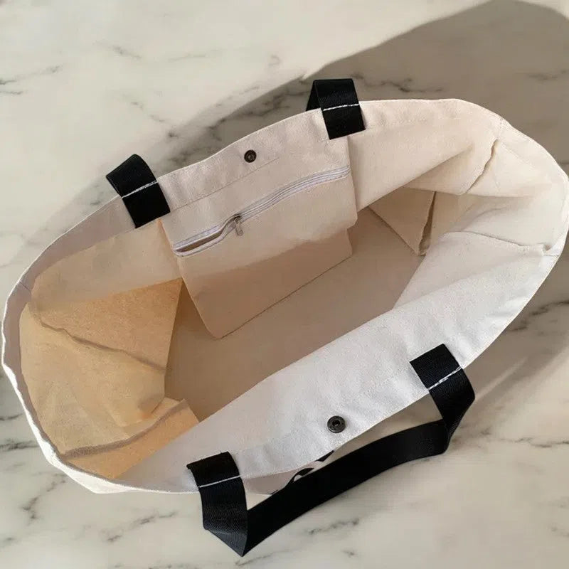 Bolso Universidad Amplio de Lona