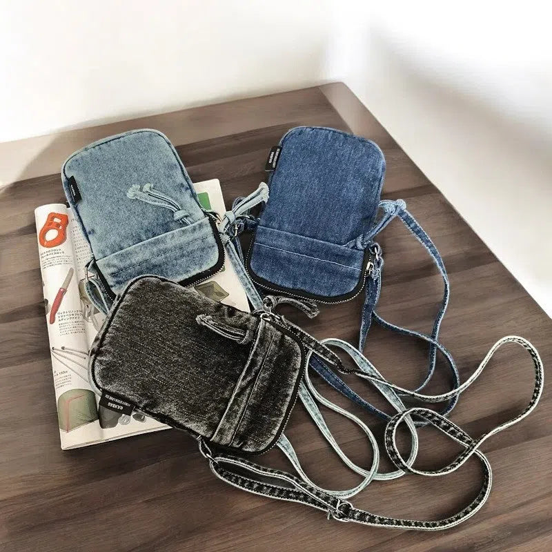 Bolso para Móvil Denim Mini