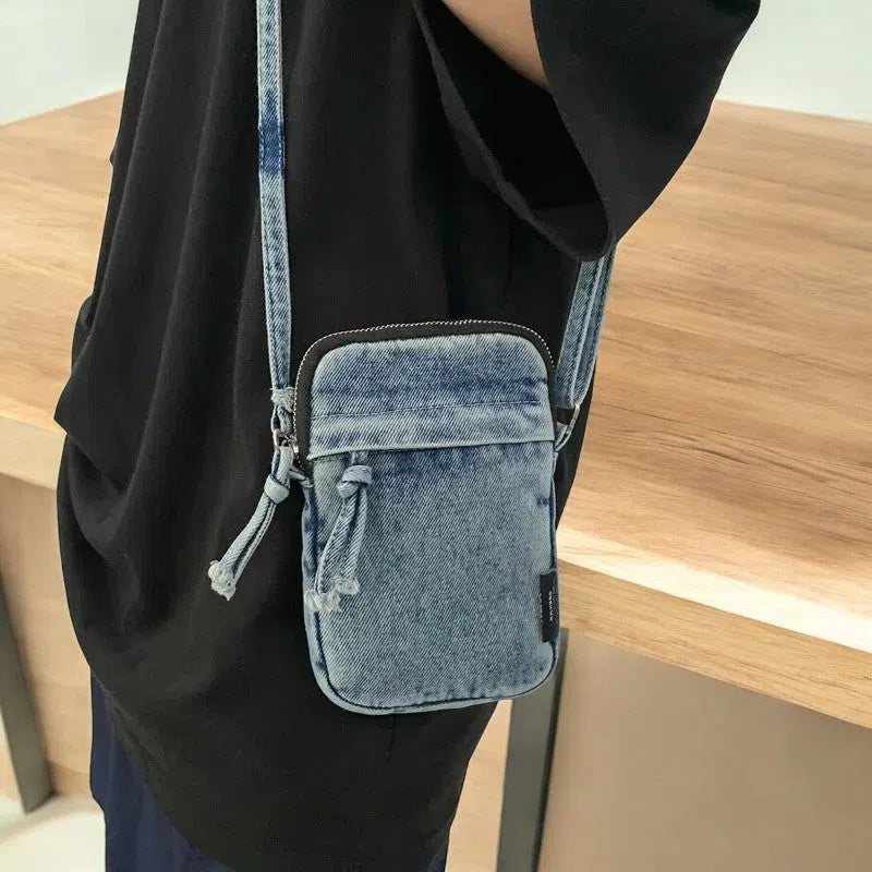 Bolso para Móvil Denim Mini