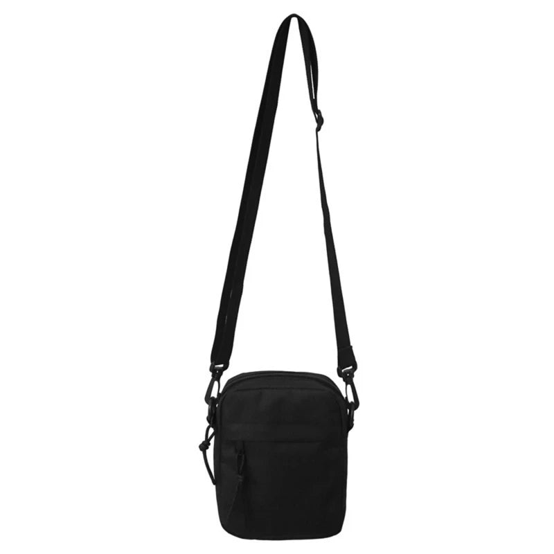 Bolso para Móvil de Lona Negro Cruzado