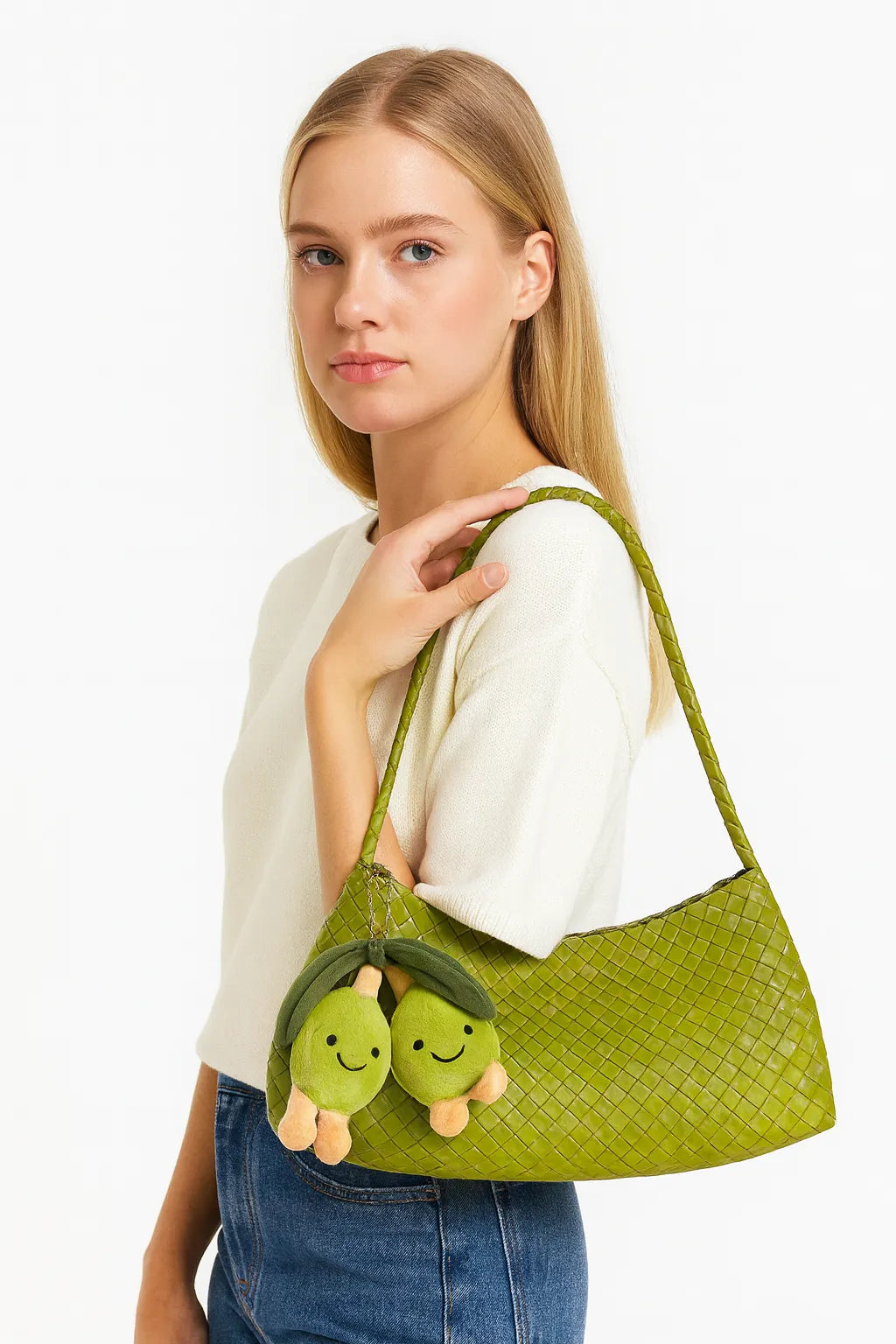 Bolso Tote Trenzado de PU para Mujer – Sofisticación Artesanal y Estilo Moderno