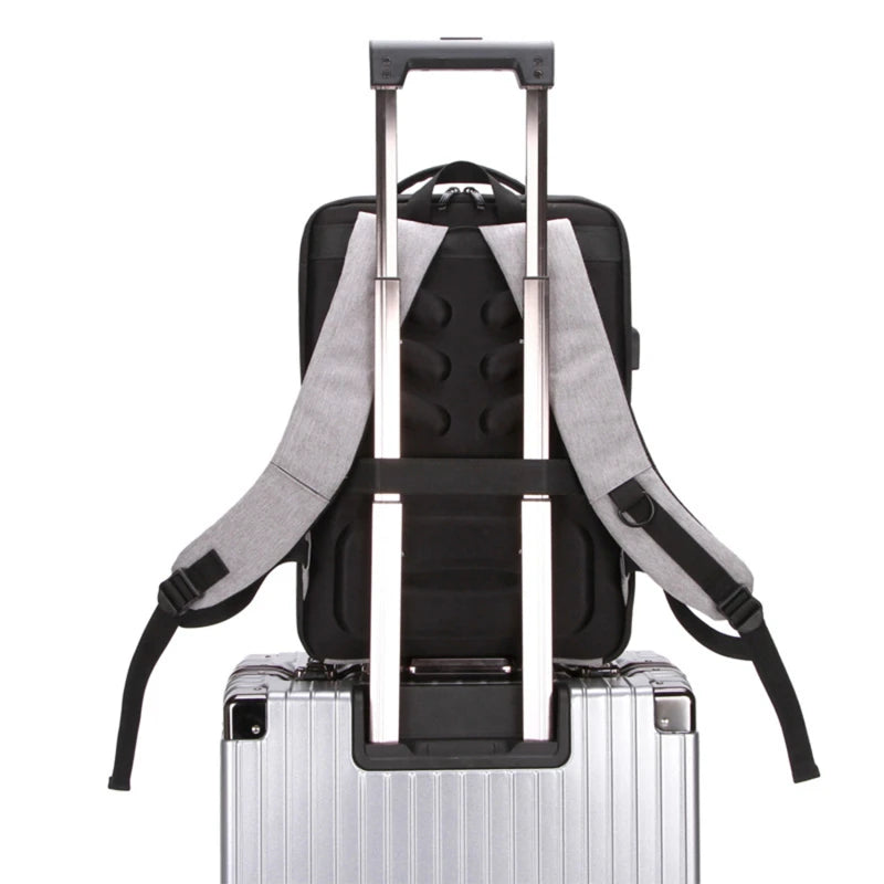Mochila Urbana de Oxford con Compartimento para Portátil – Estilo Funcional Diario