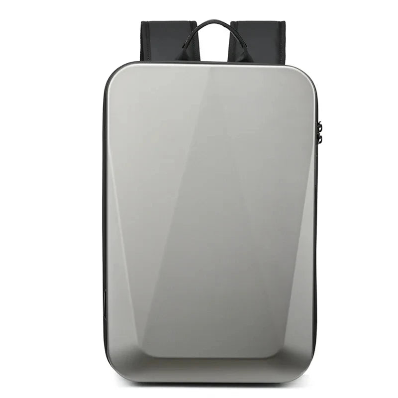 Mochila Business Rígida Gris Antirrobo para Portátil 15,6” – Impermeable y Expandible