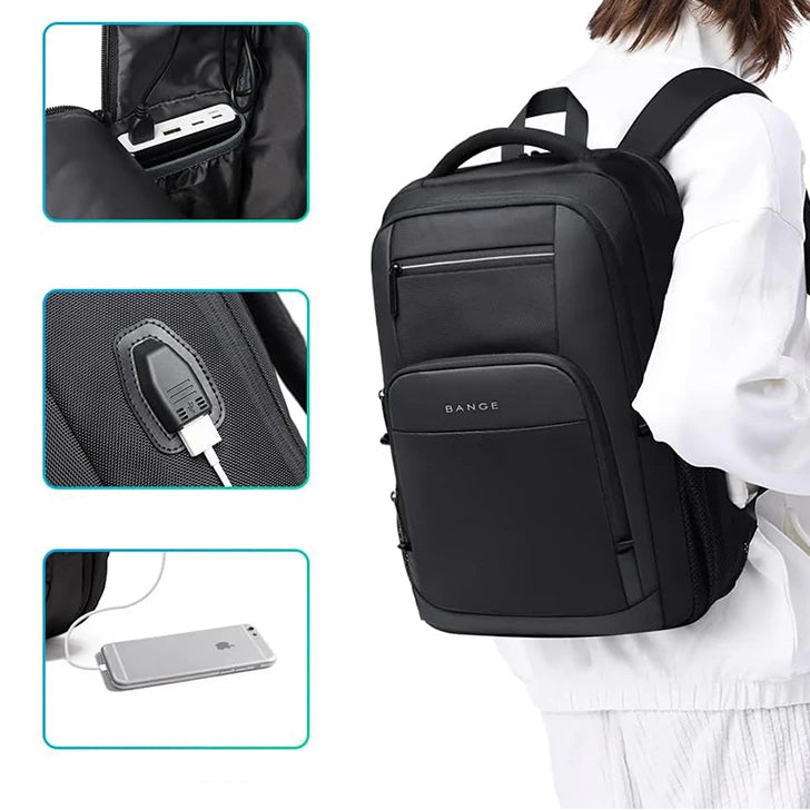Mochila Bange Classic Azul – Resistencia y Diseño Ergonómico Superior