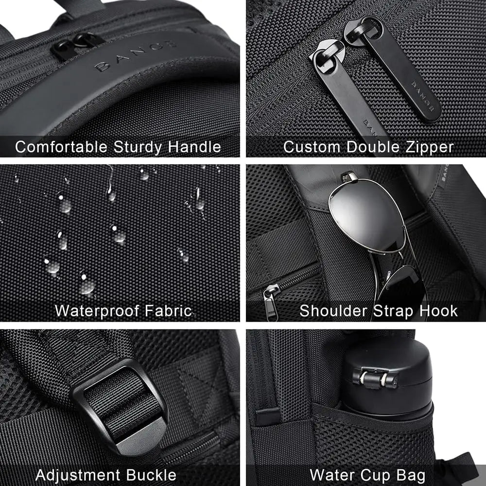 Mochila Bange Classic Azul – Resistencia y Diseño Ergonómico Superior