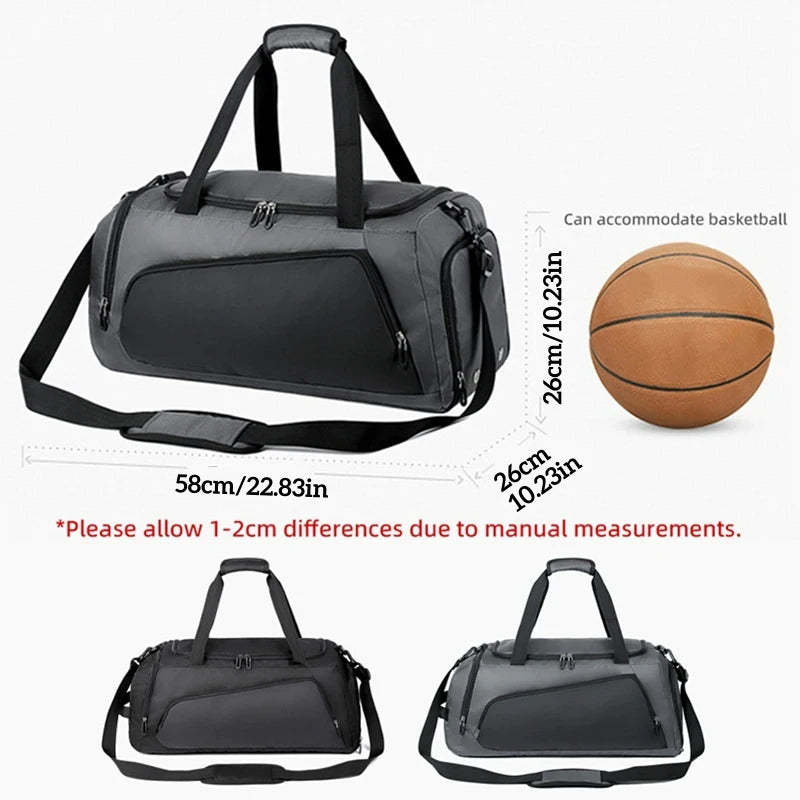 Bolsa Deportiva Unisex de Nylon 20–35 L – Espaciosa, Ligera y Funcional