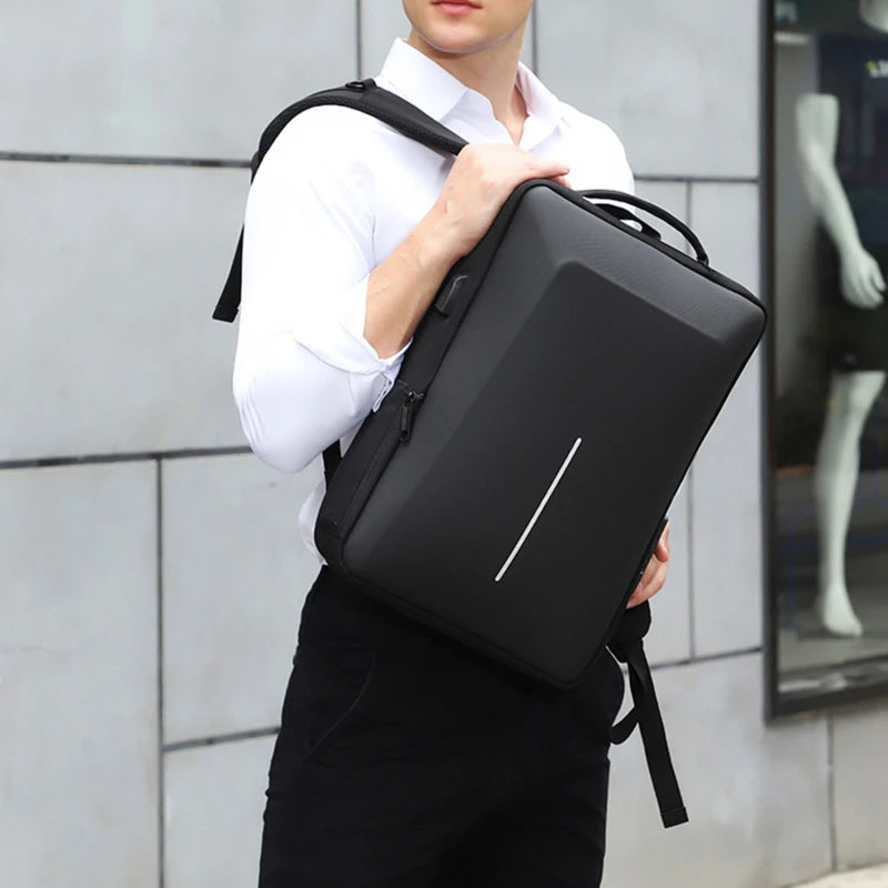 Mochila Urbana de Oxford con Compartimento para Portátil – Estilo Funcional Diario
