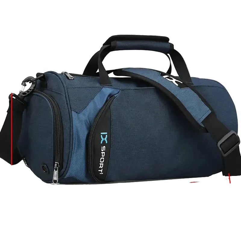 Bolsa Deportiva Impermeable XL Azul – Ideal para Fitness y Viajes