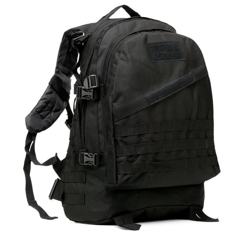 Mochila Táctica 3D Jarhead 40L Negra – Máxima Resistencia y Estilo Profesional