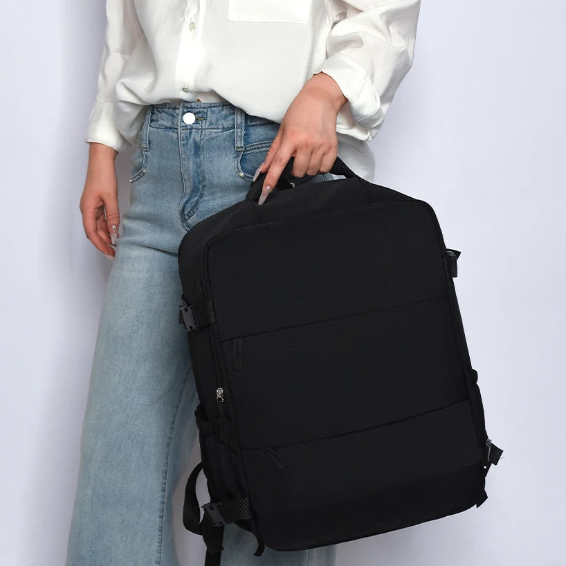 Mochila de Viaje Compacta de Oxford – Ligera, Funcional y Elegante